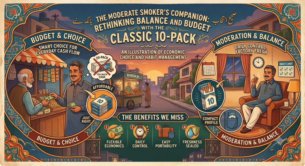 10-Cigarette Pack illustration